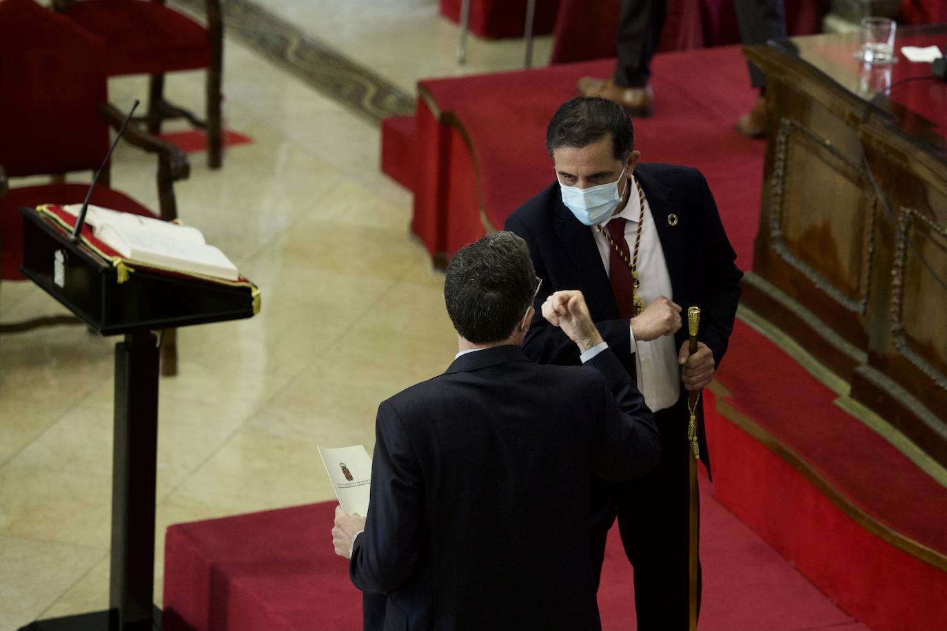 Fotos: La moción de censura en el Ayuntmaiento de Murcia proclama como nuevo alcalde a José Antonio Serrano