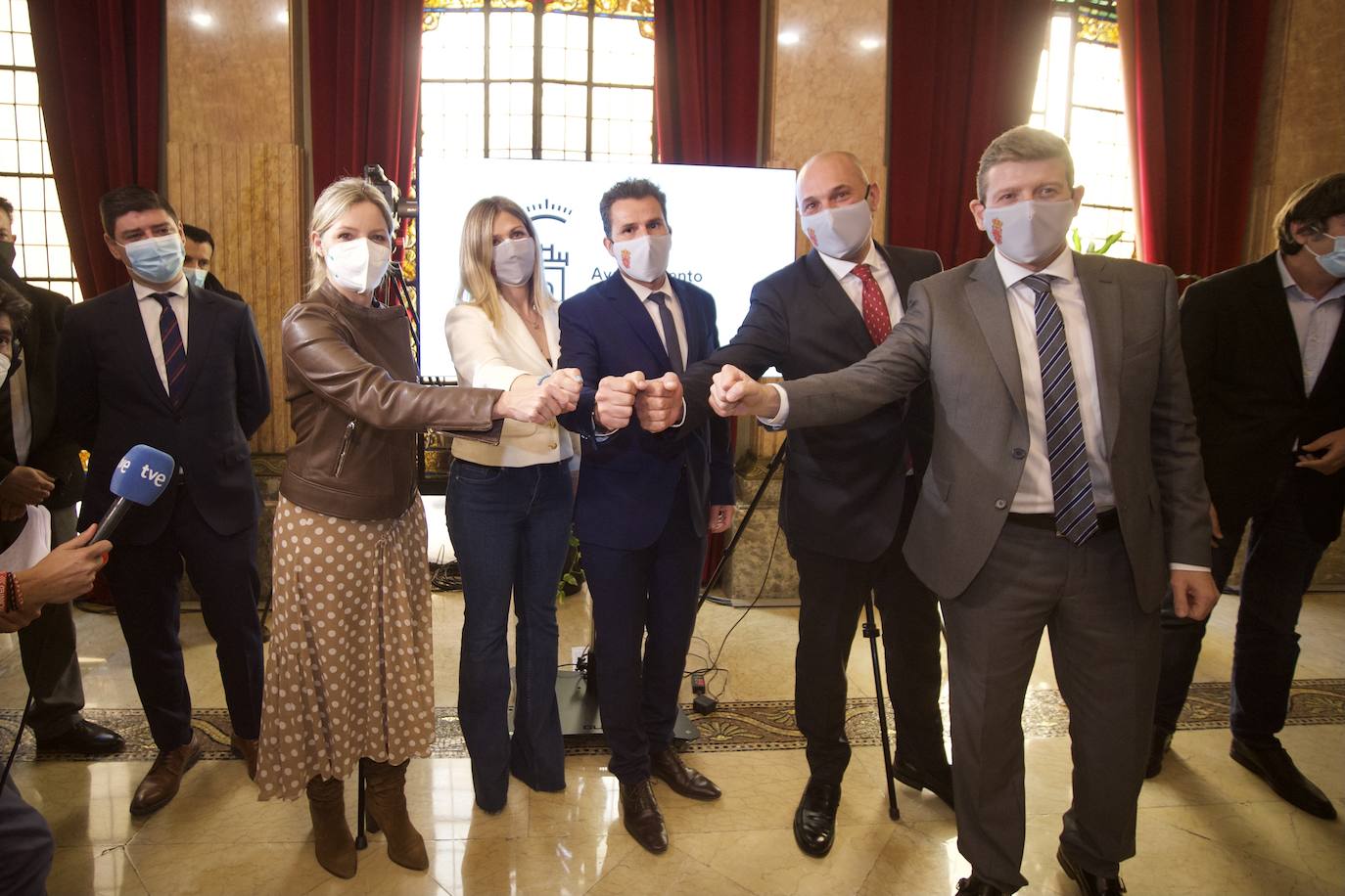 Fotos: La moción de censura en el Ayuntmaiento de Murcia proclama como nuevo alcalde a José Antonio Serrano