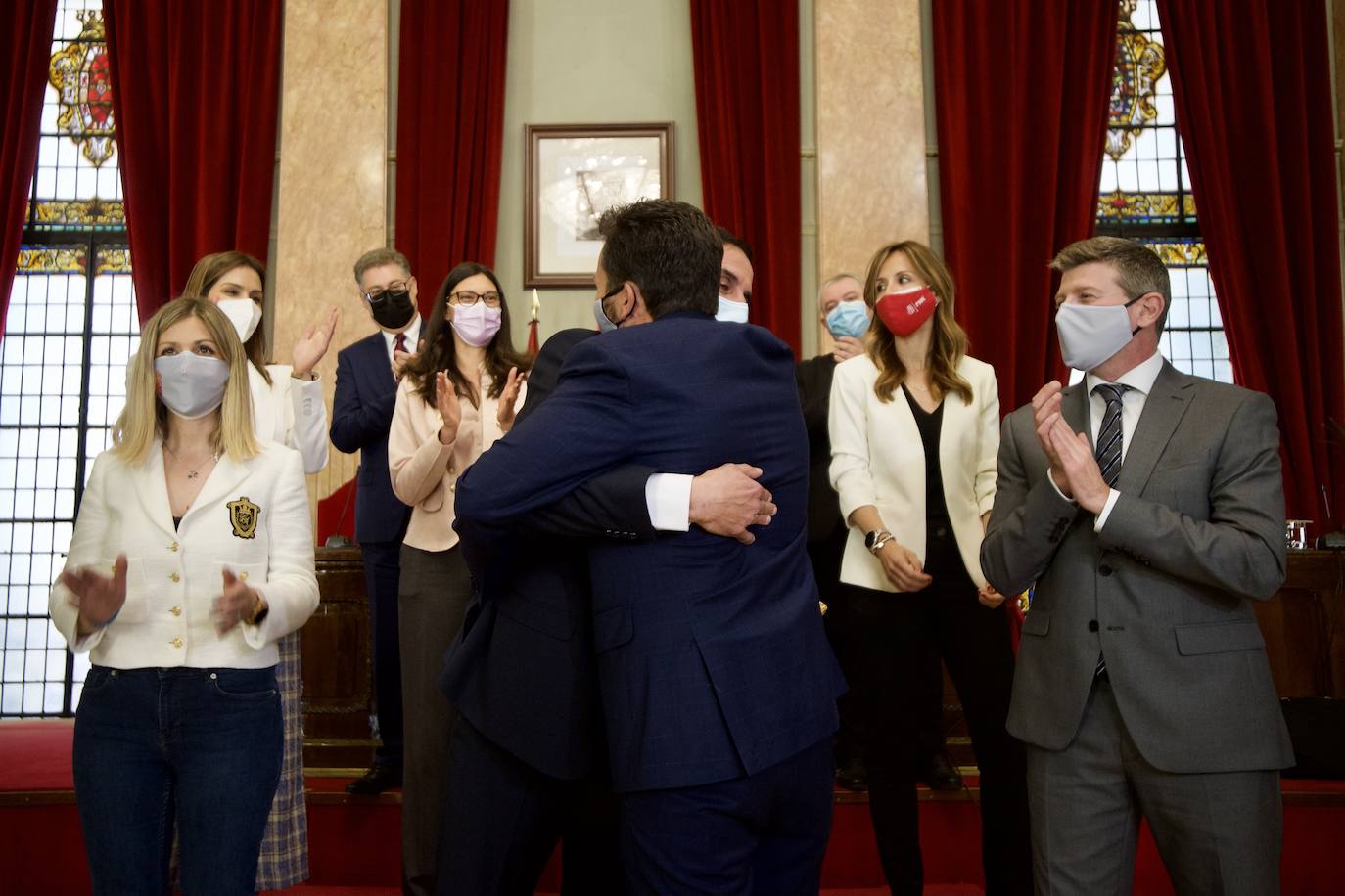 Fotos: La moción de censura en el Ayuntmaiento de Murcia proclama como nuevo alcalde a José Antonio Serrano
