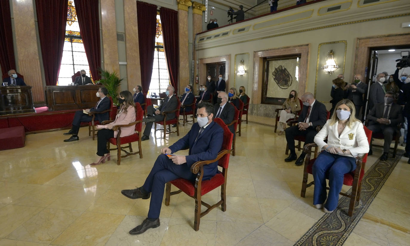 Fotos: La moción de censura del Ayuntamiento de Murcia en imágenes