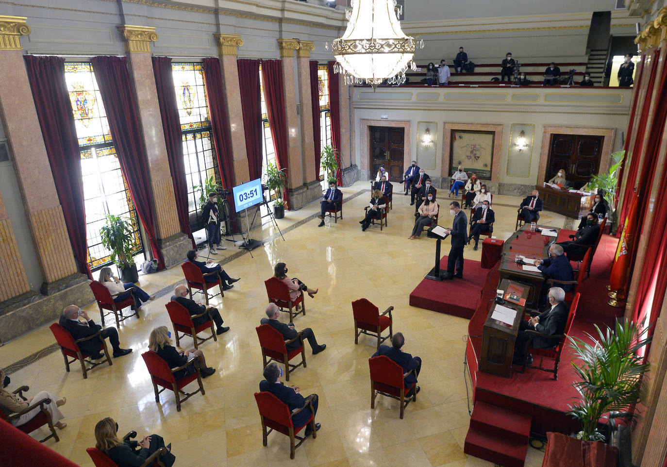 Fotos: La moción de censura del Ayuntamiento de Murcia en imágenes