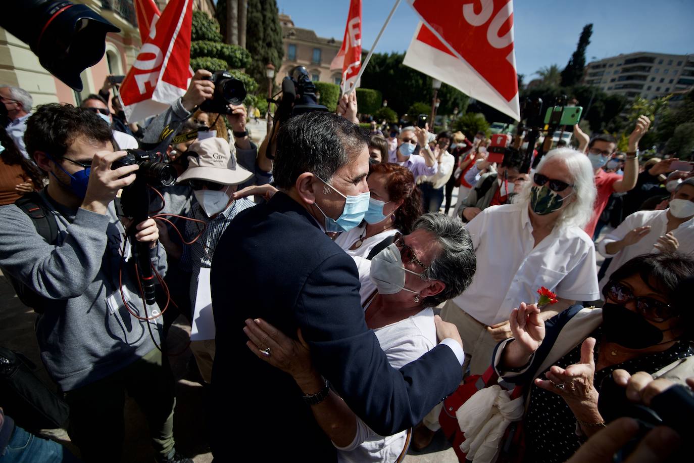 Fotos: La moción de censura en el Ayuntmaiento de Murcia proclama como nuevo alcalde a José Antonio Serrano