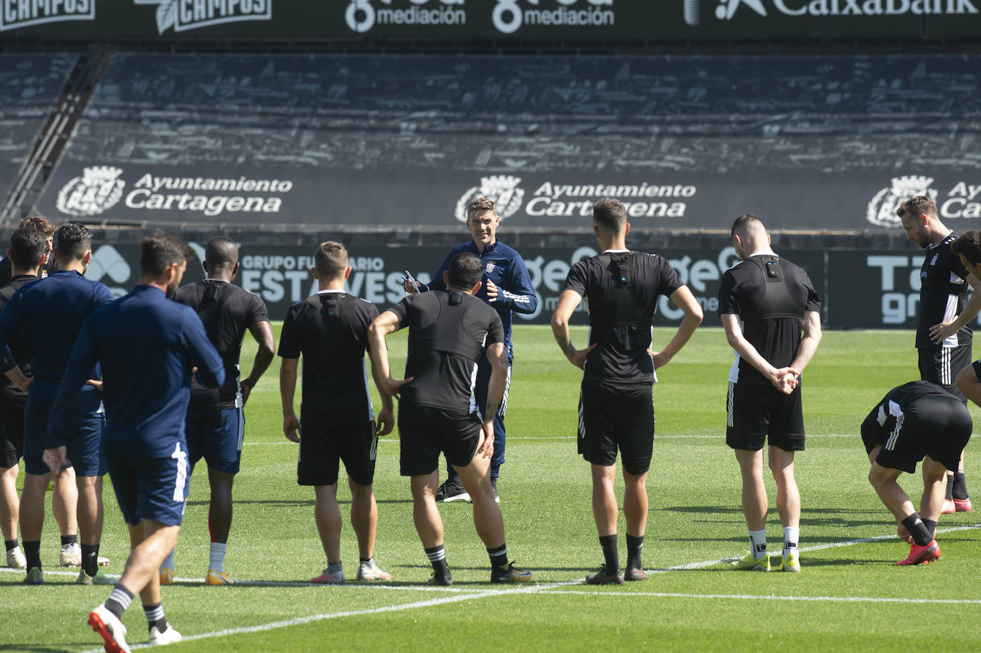 Fotos: Entrenamiento del FC Cartagena