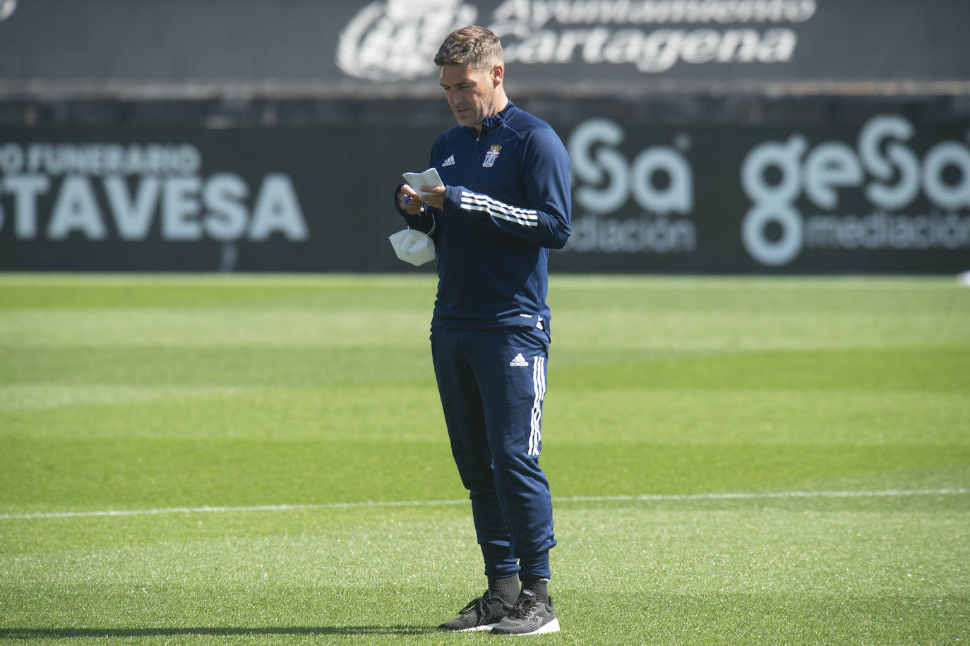 Fotos: Entrenamiento del FC Cartagena