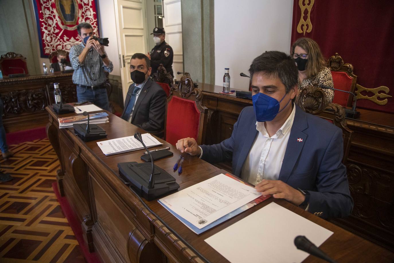 Fotos: Pleno del Ayuntamiento de Cartagena