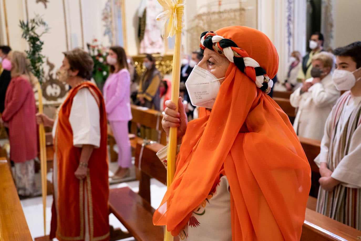 Fotos: Palmas y ramas de olivo para San Juan el Domingo de Ramos
