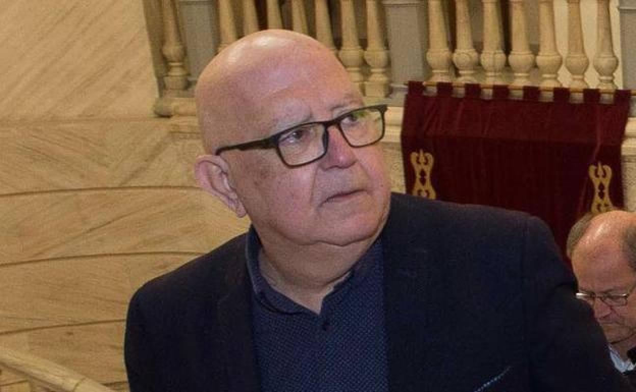 El portavoz municipal de Cs y teniente de alcalde, Manuel Padín, en una imagen de archivo. 