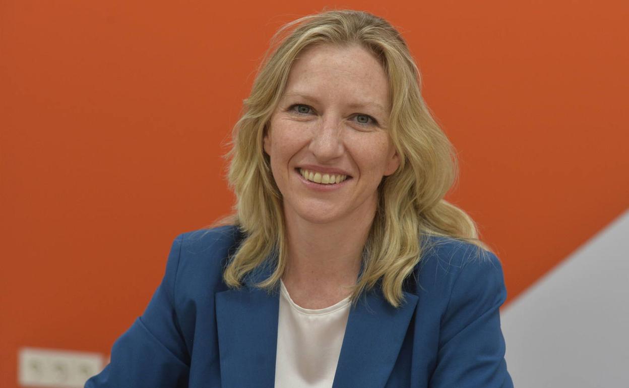 La secretaria de Organización de Ciudadanos, María José Ros Olivo, en una imagen de archivo.