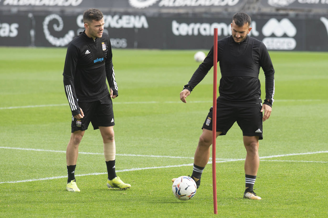 Fotos: Entrenamiento en el Cartagonova