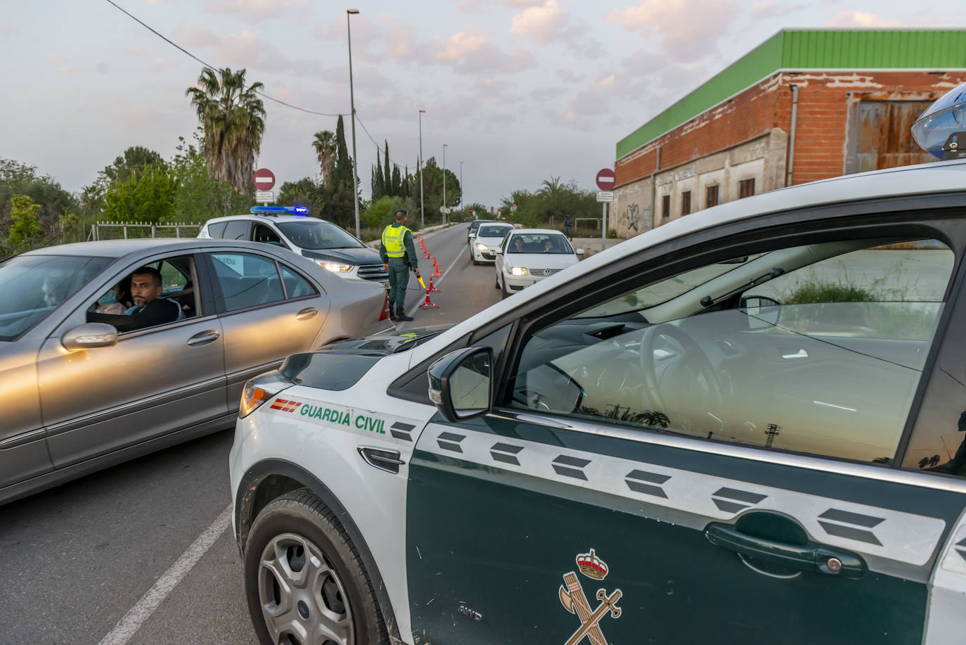 Fotos: La movilidad en la Región sigue bajo estricta vigilancia policial