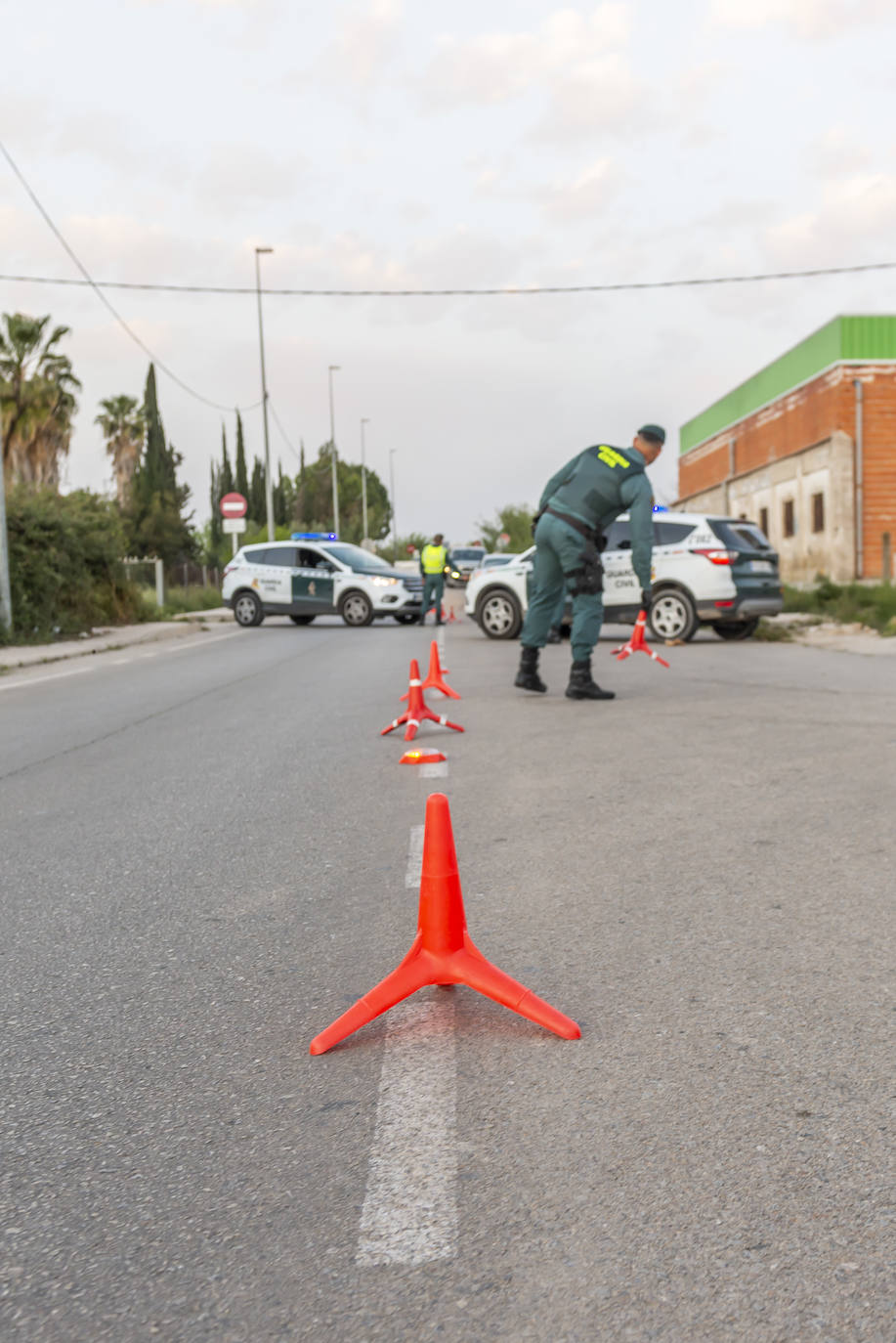 Fotos: La movilidad en la Región sigue bajo estricta vigilancia policial