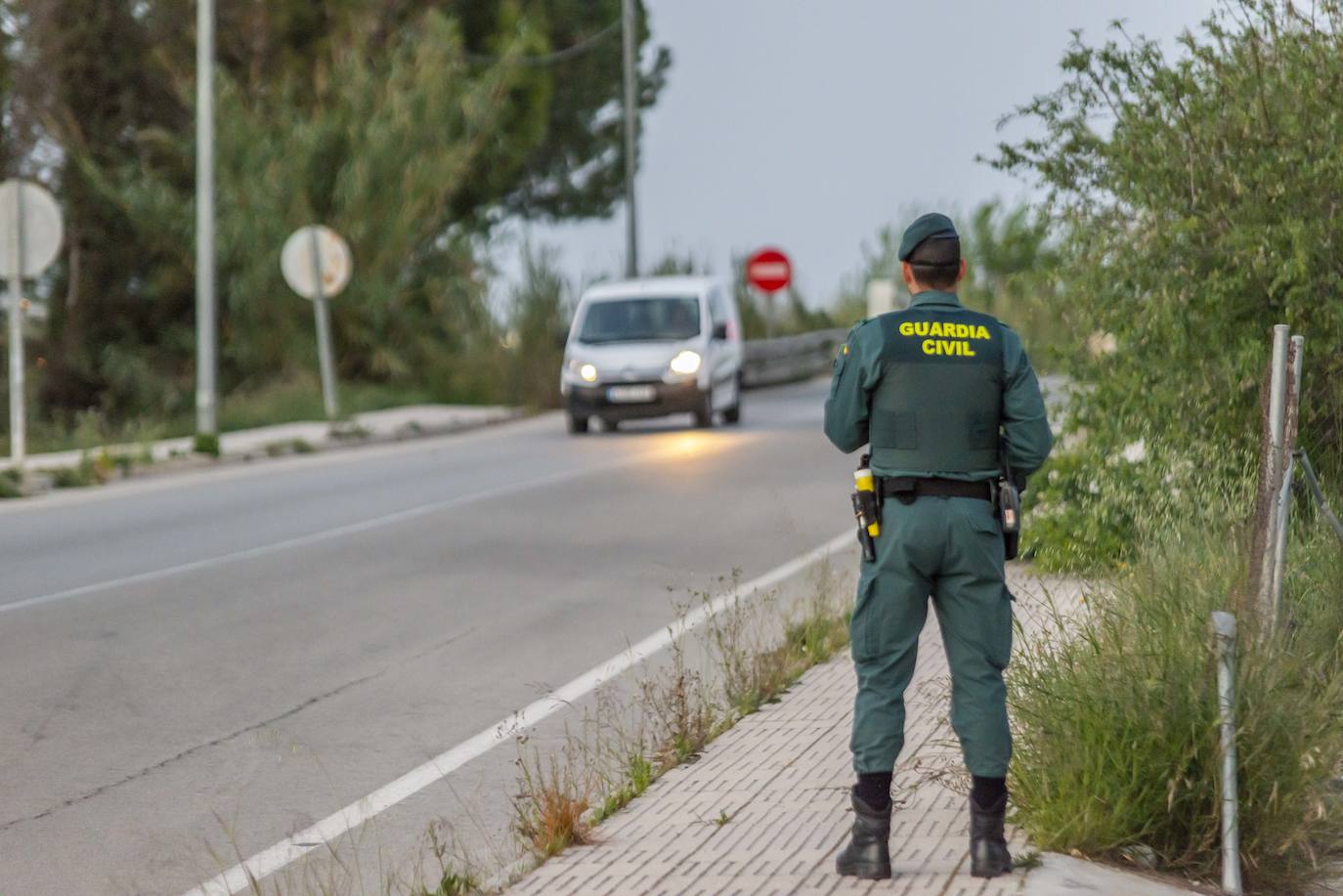 Fotos: La movilidad en la Región sigue bajo estricta vigilancia policial