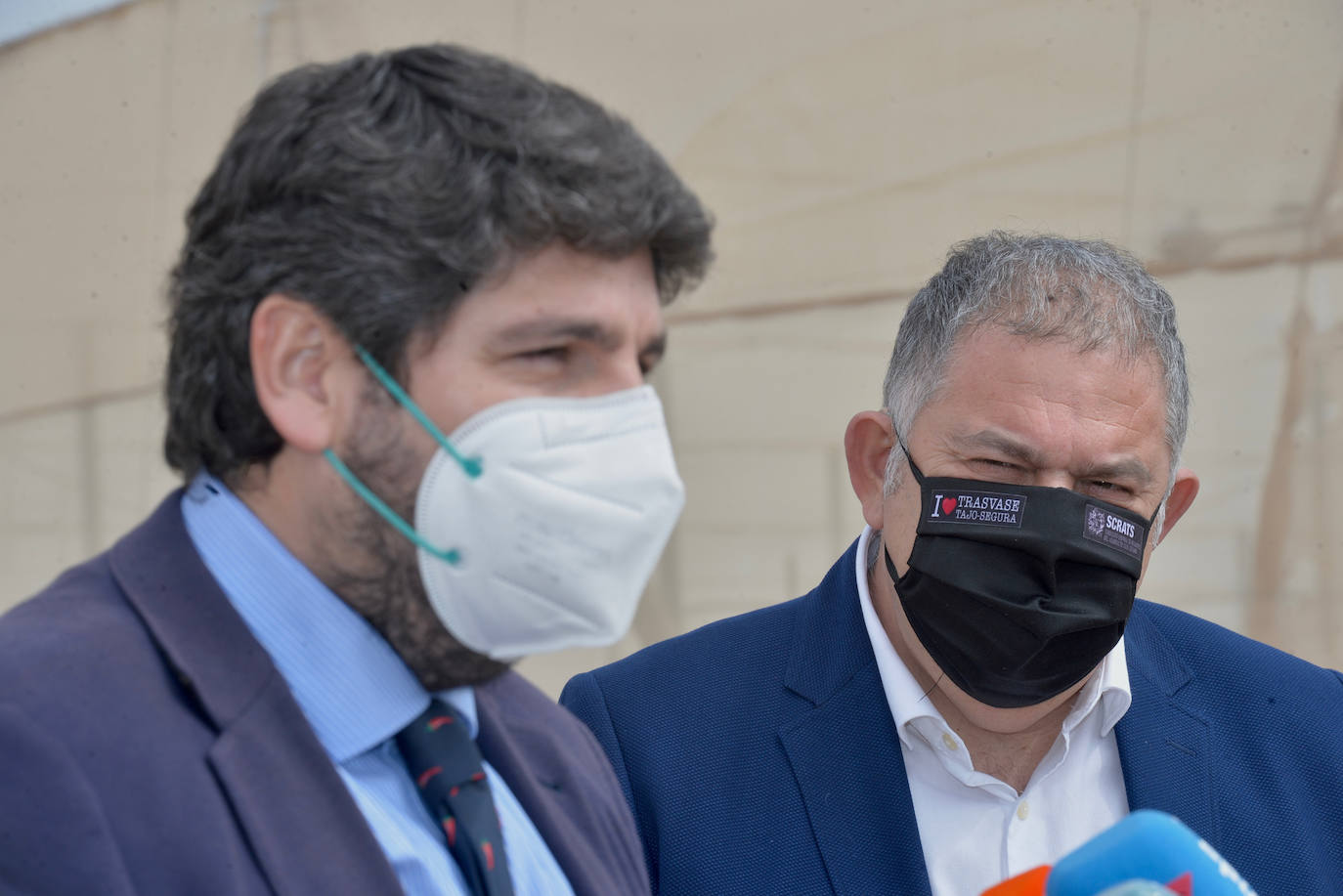 Fotos: El Gobierno regional se reúne para tratar las nuevas reglas de explotación del Trasvase Tajo-Segura