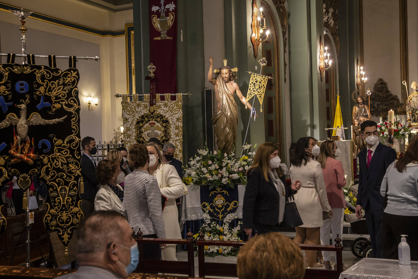 Fotos: Misa en torno a Jesús Resucitado en Cartagena