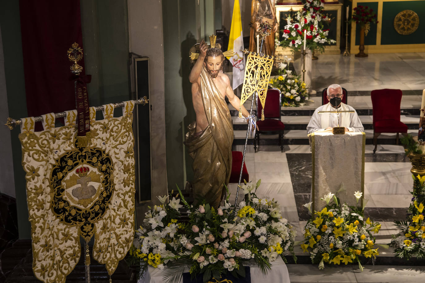 Fotos: Misa en torno a Jesús Resucitado en Cartagena