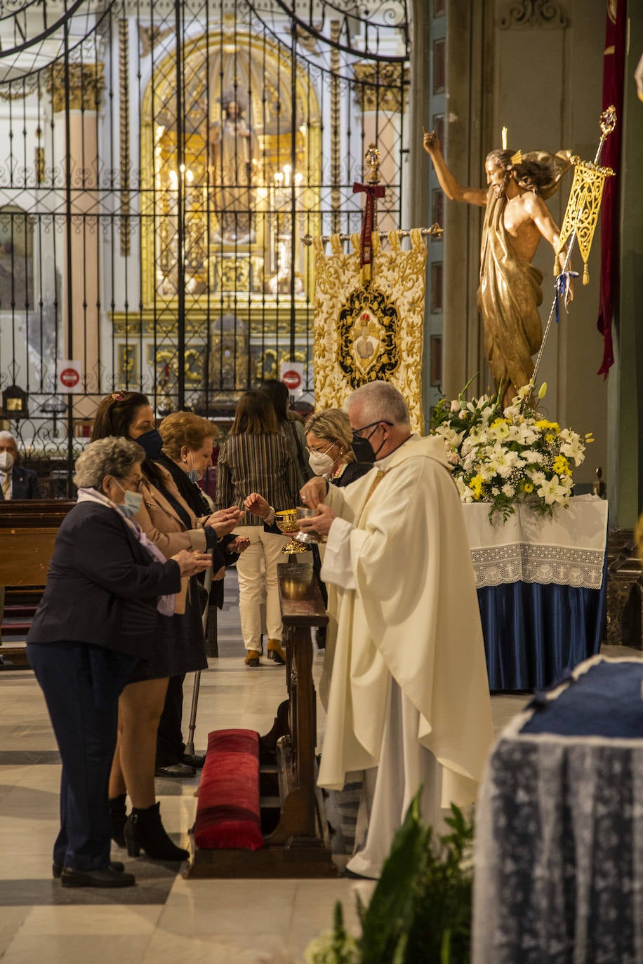 Fotos: Misa en torno a Jesús Resucitado en Cartagena