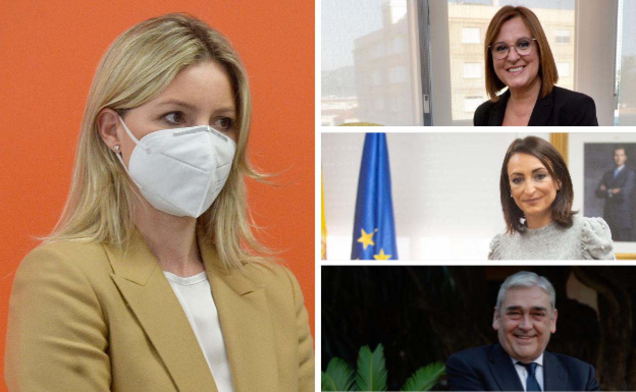 Ana Martínez Vidal, Isabel Franco, Valle Miguélez y Francisco Álvarez.