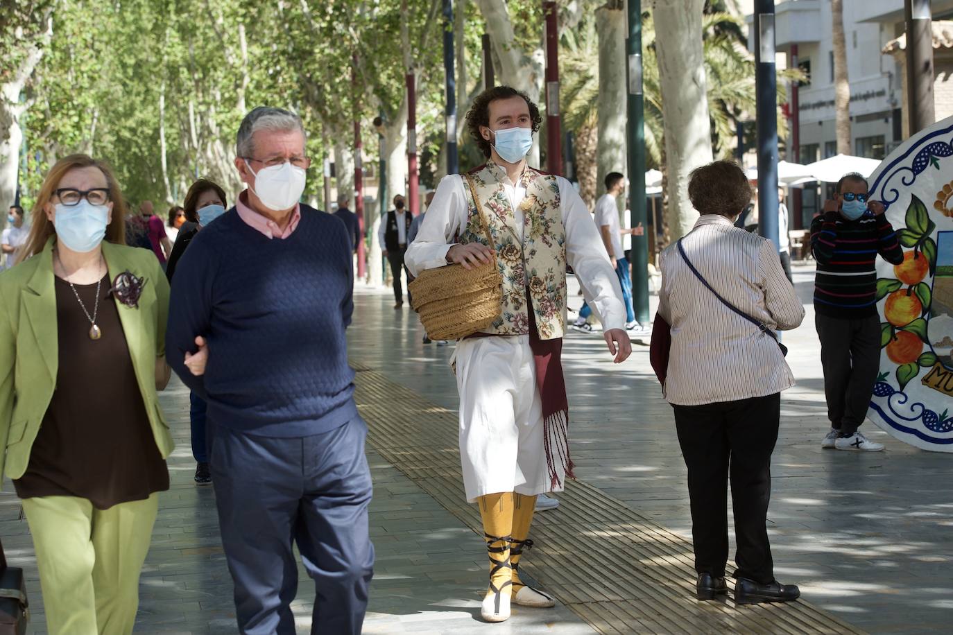 Fotos: Los murcianos no pierden las ganas del Bando de la Huerta a pesar de la crisis sanitaria del coronavirus