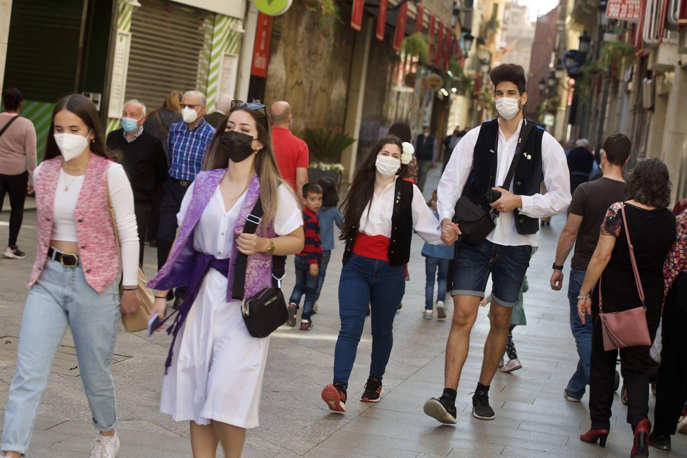 Fotos: Los murcianos no pierden las ganas del Bando de la Huerta a pesar de la crisis sanitaria del coronavirus