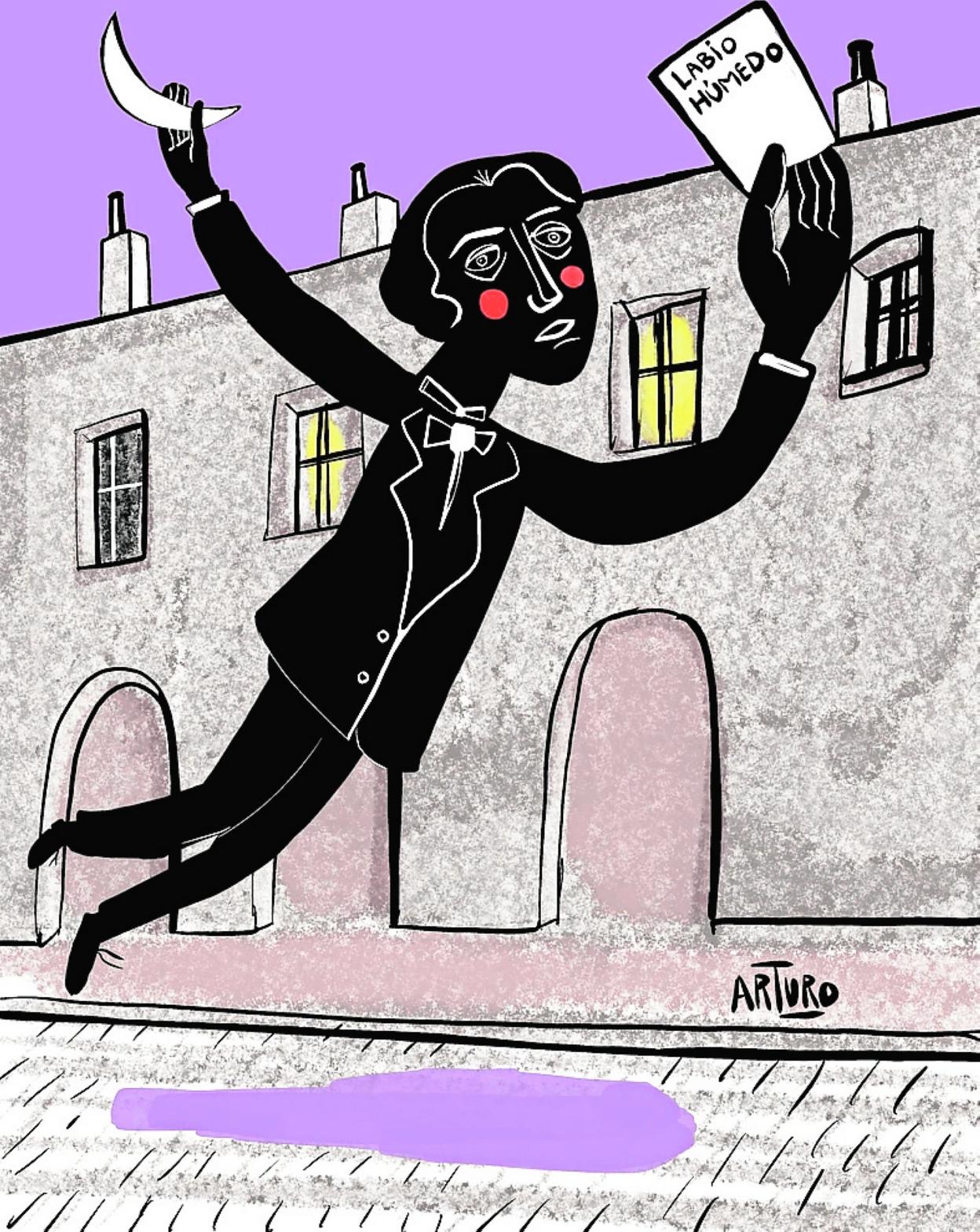 Ilustración del pintor Arturo creada expresamente para este artículo. 