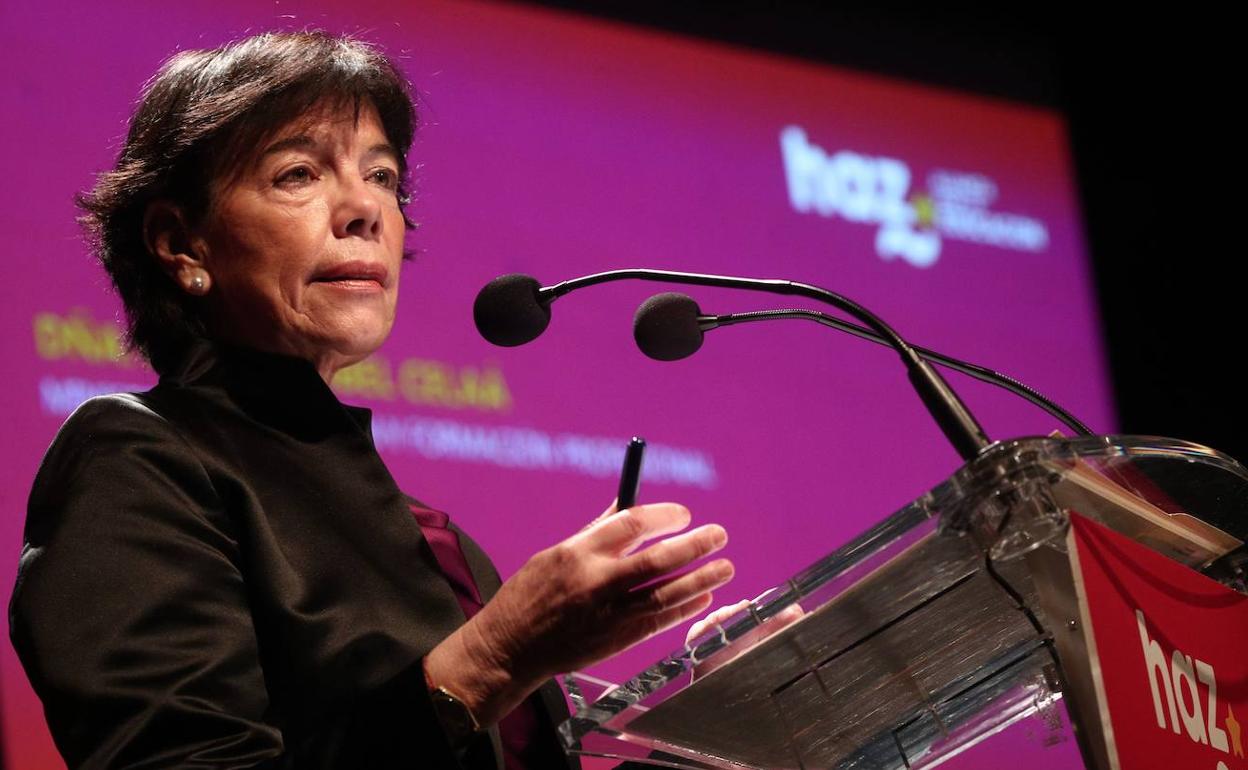 Isabel Celaá, en una fotografía de archivo.