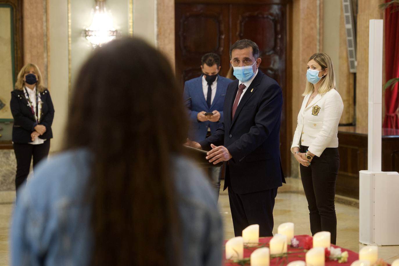 Fotos: Acto de conmemoración del Día del Pueblo Gitano en el Ayuntamiento de Murcia