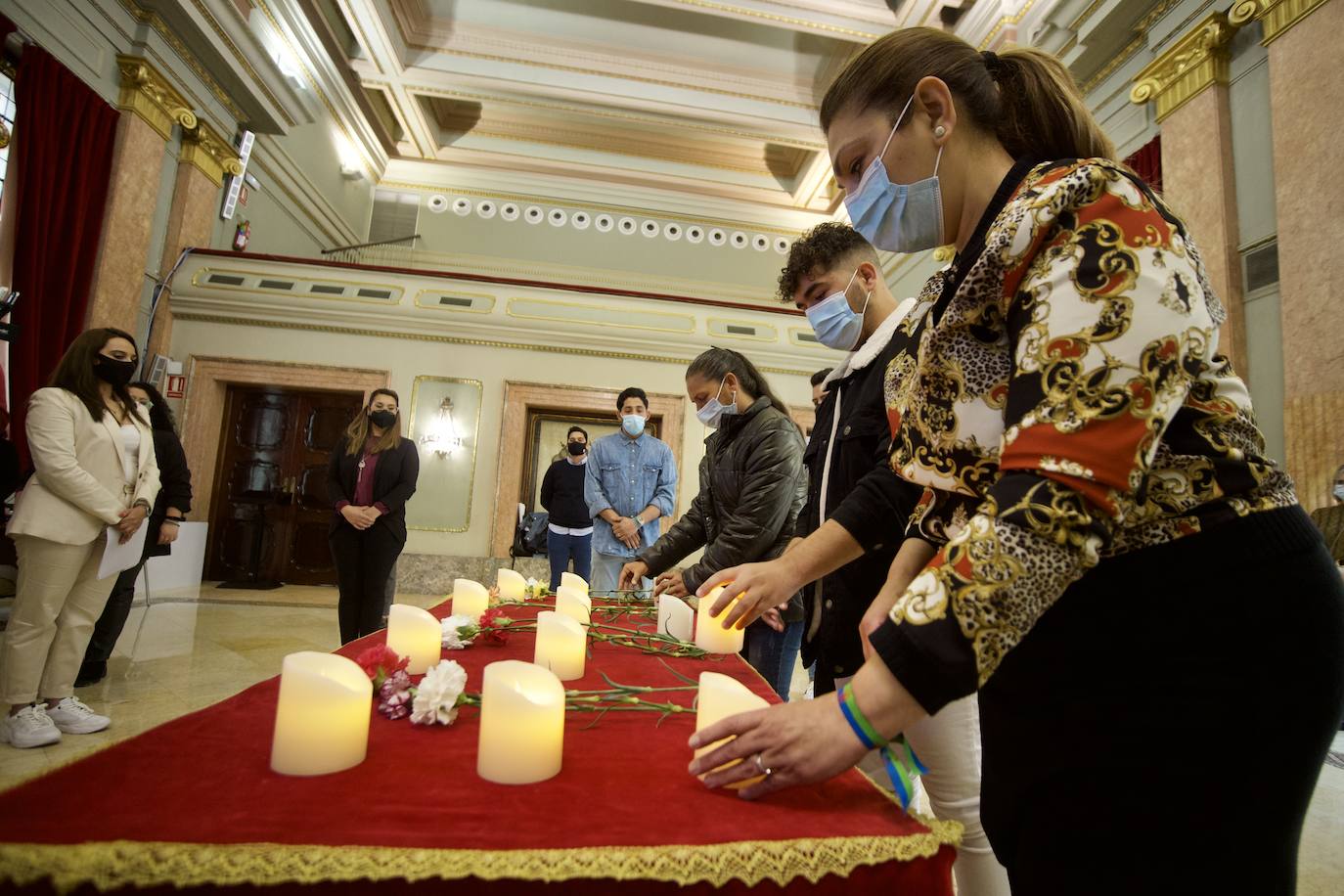 Fotos: Acto de conmemoración del Día del Pueblo Gitano en el Ayuntamiento de Murcia