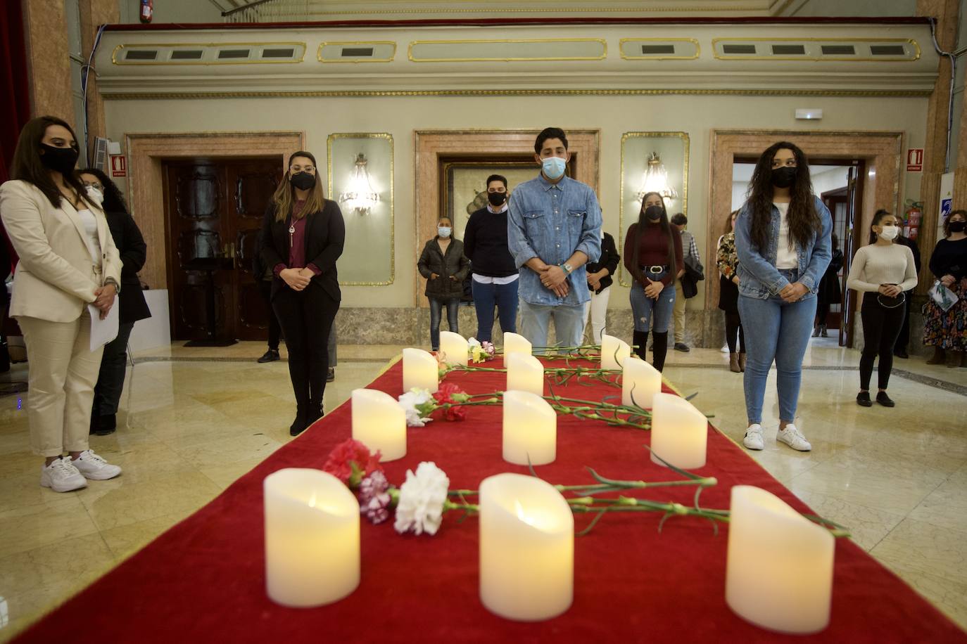 Fotos: Acto de conmemoración del Día del Pueblo Gitano en el Ayuntamiento de Murcia