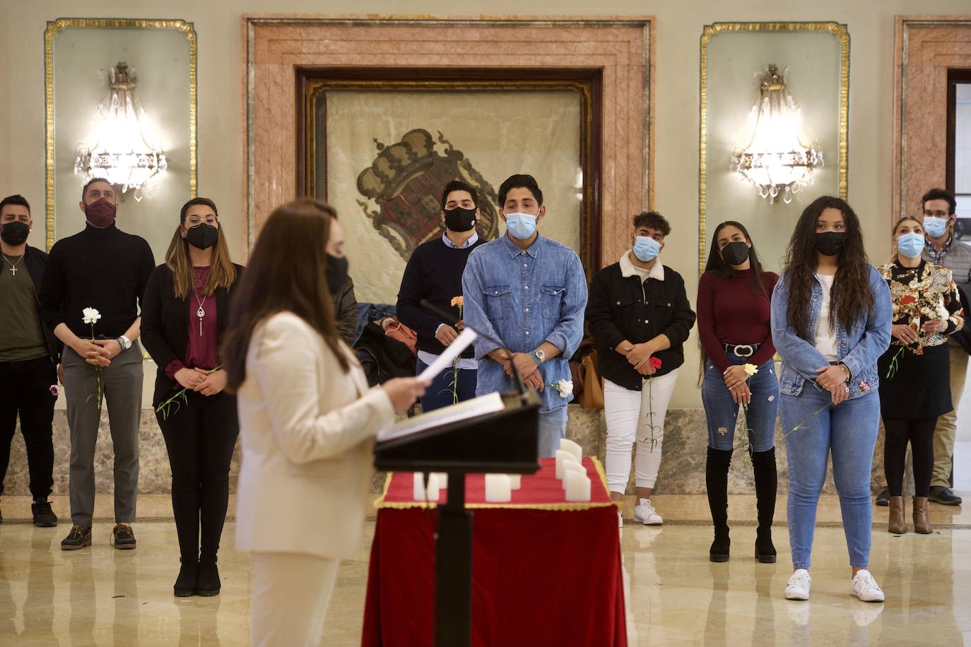 Fotos: Acto de conmemoración del Día del Pueblo Gitano en el Ayuntamiento de Murcia