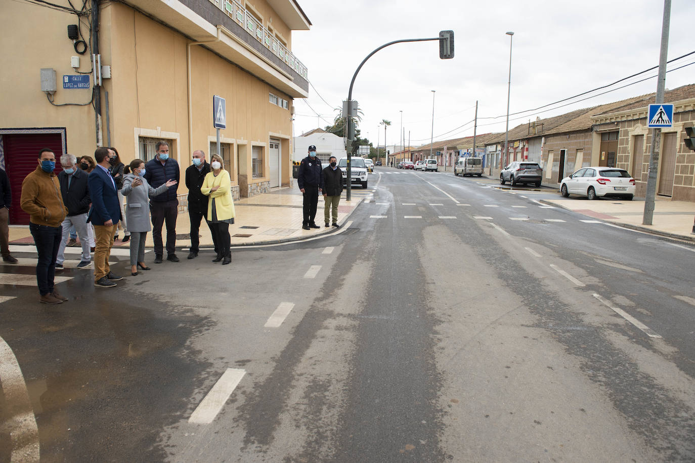 Fotos: Un colector iniciado hace cuatro años ya protege El Albujón de la lluvia torrencial