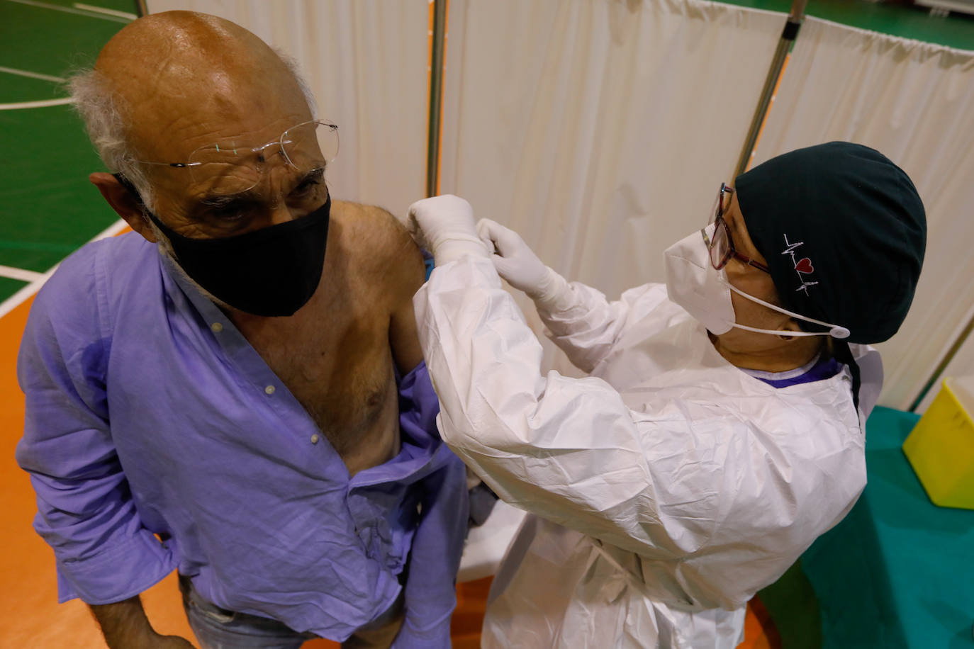 Fotos: Vacunación contra la Covid-19 en Cieza