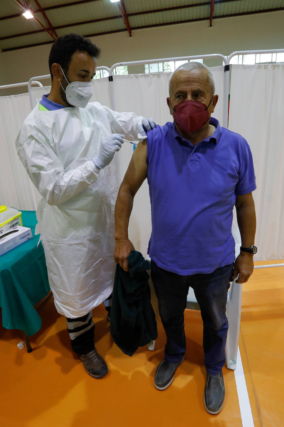 Fotos: Vacunación contra la Covid-19 en Cieza