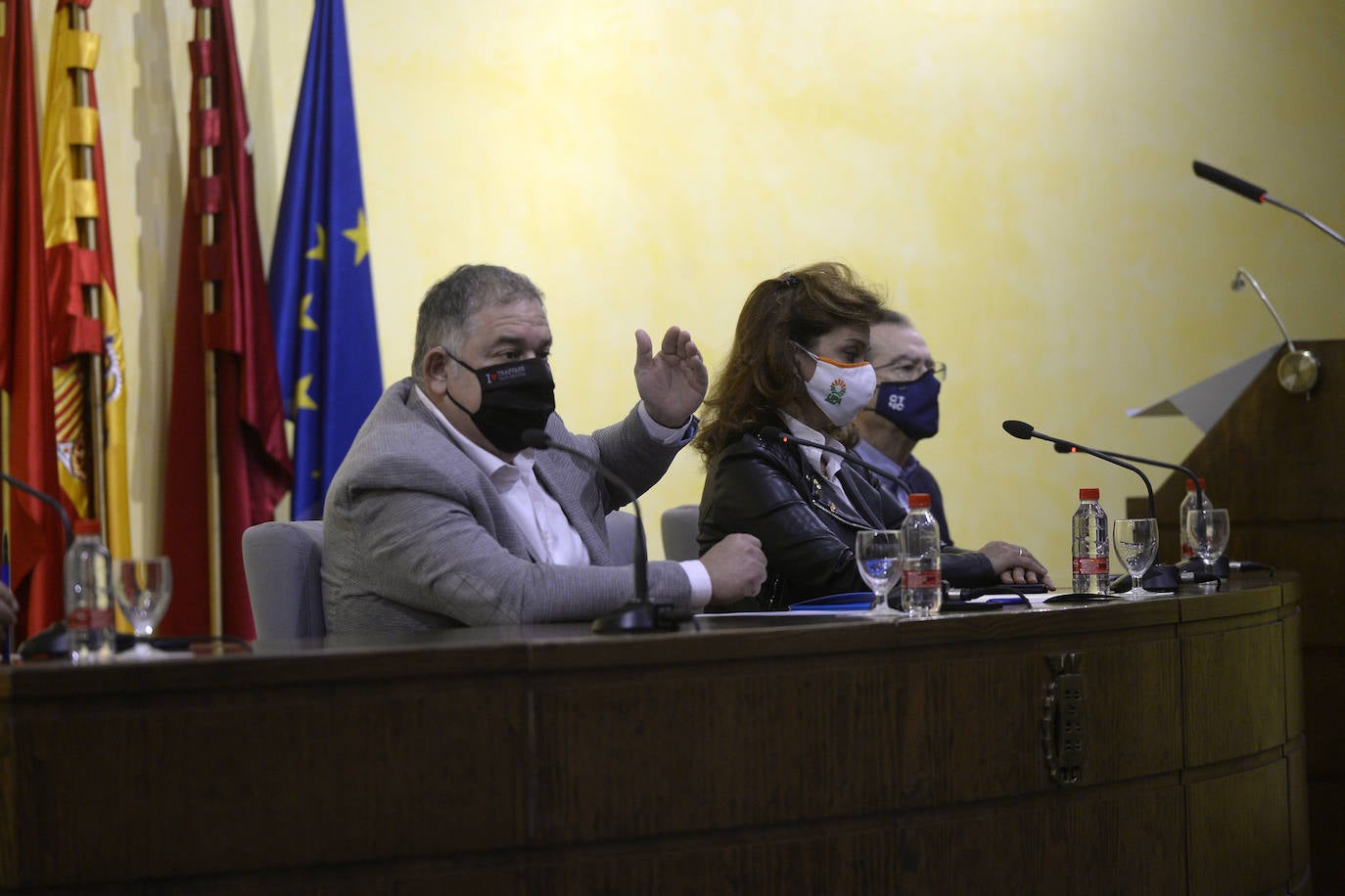 Fotos: Reunión del Círculo por el Agua de las tres provincias en la Cámara de Comercio de Murcia