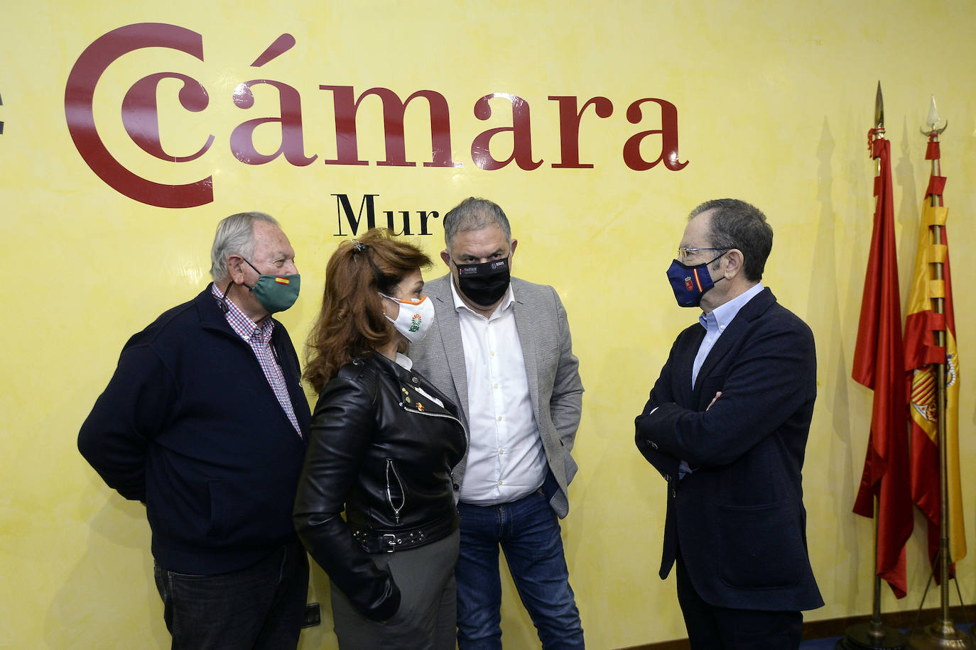 Fotos: Reunión del Círculo por el Agua de las tres provincias en la Cámara de Comercio de Murcia