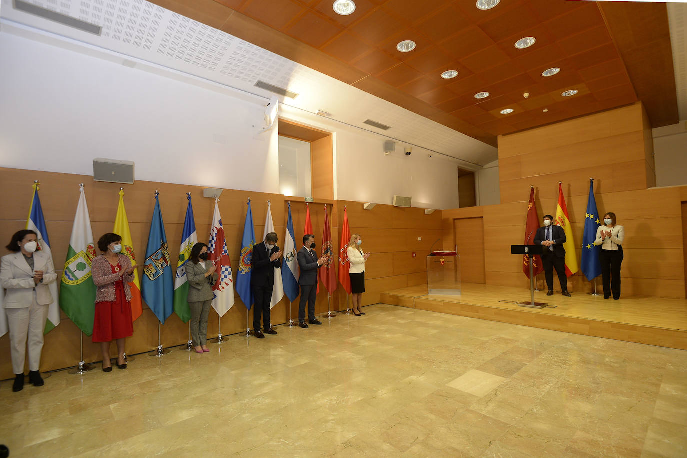 Fotos: López Miras preside la toma de posesión de los nuevos secretarios generales