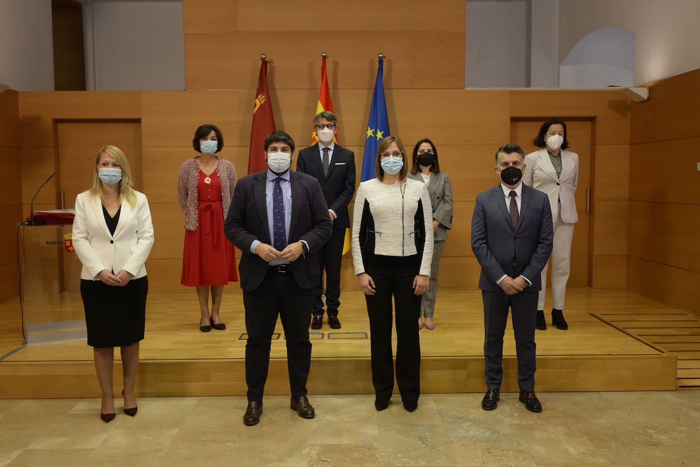 Fotos: López Miras preside la toma de posesión de los nuevos secretarios generales