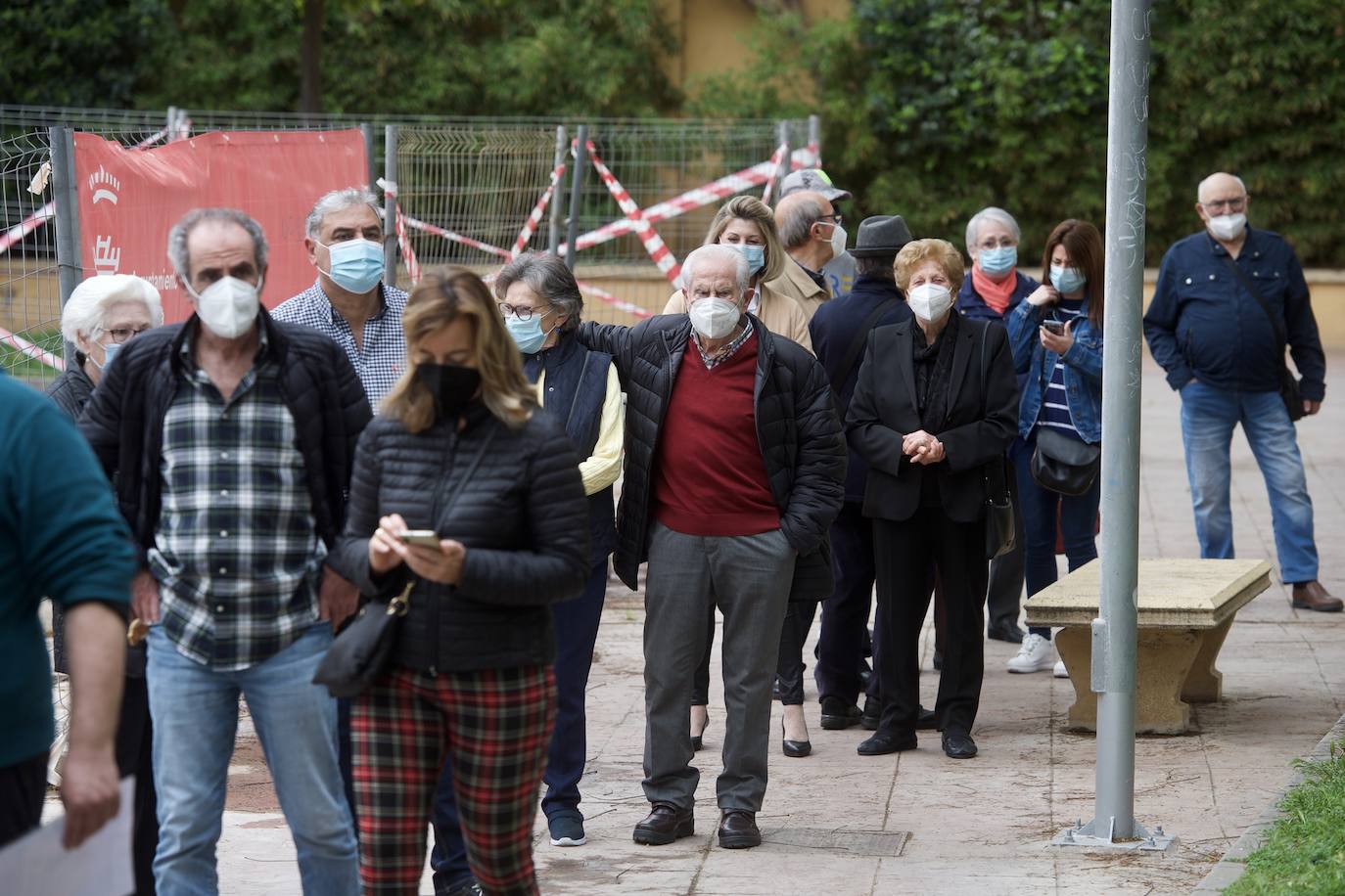 Fotos: Vacunación contra la Covid-19 en Murcia