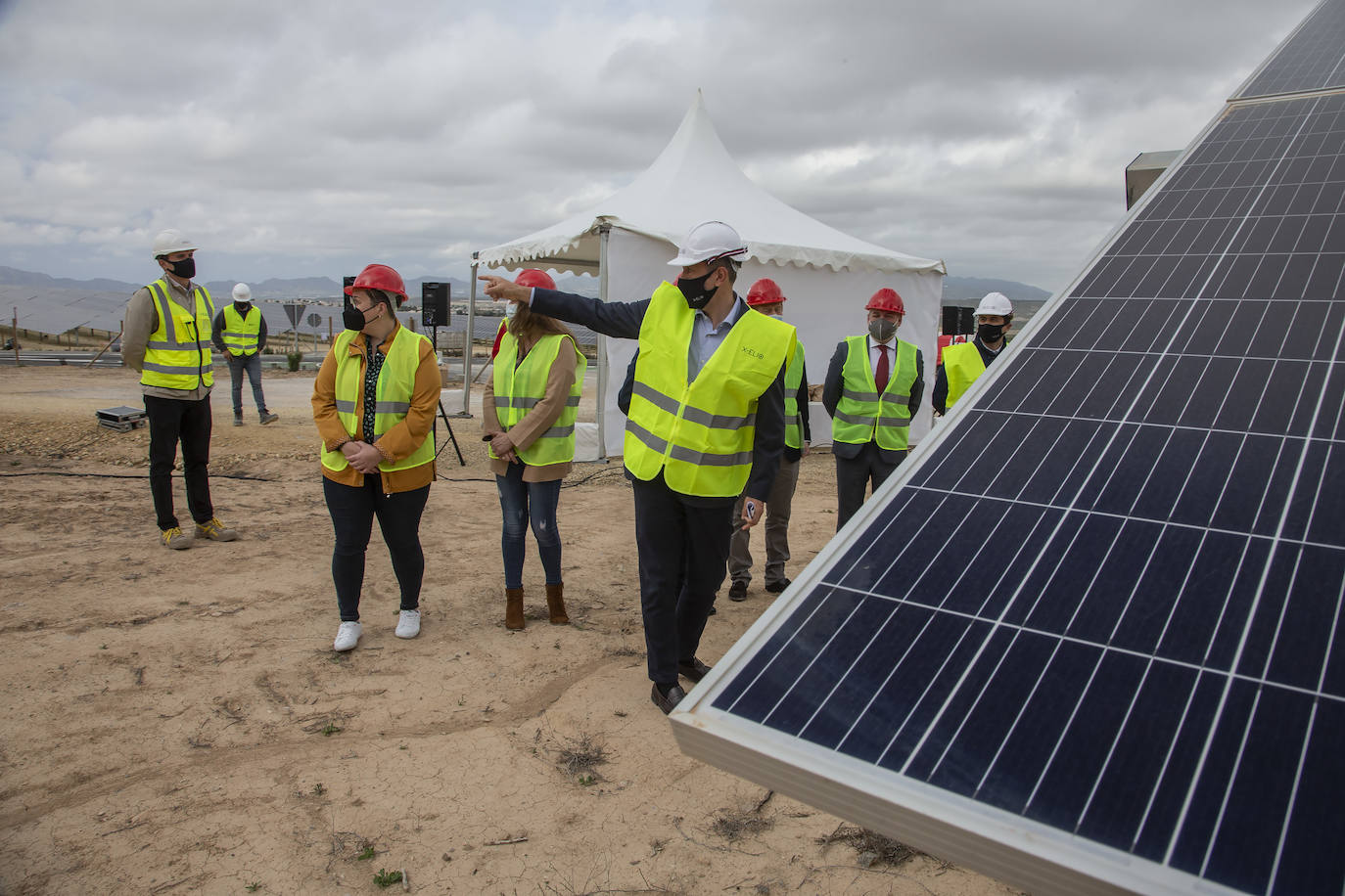 Fotos: La compañía líder en el sector de las renovables seguirá comprando plantas fotovoltaicas en la Región