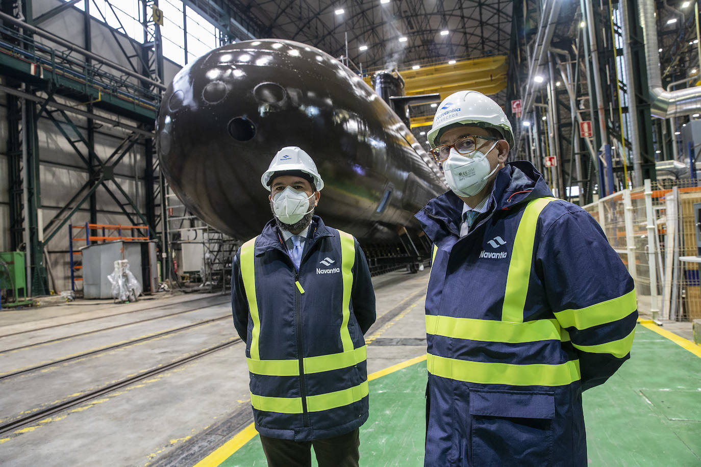Fotos: El astillero de Navantia en Cartagena termina el submarino &#039;Isaac Peral&#039;