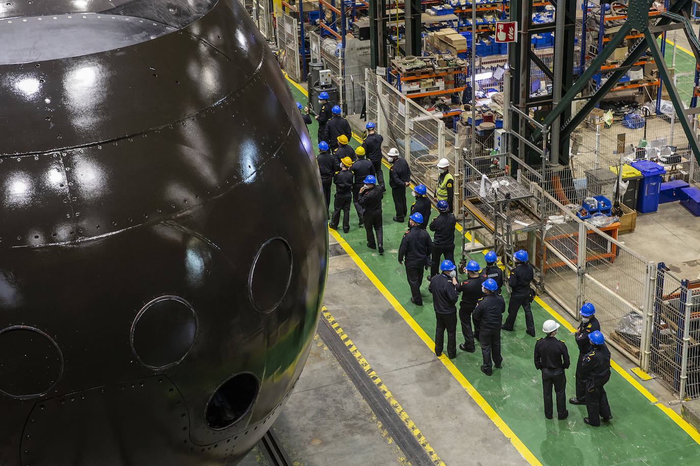 Fotos: El astillero de Navantia en Cartagena termina el submarino &#039;Isaac Peral&#039;
