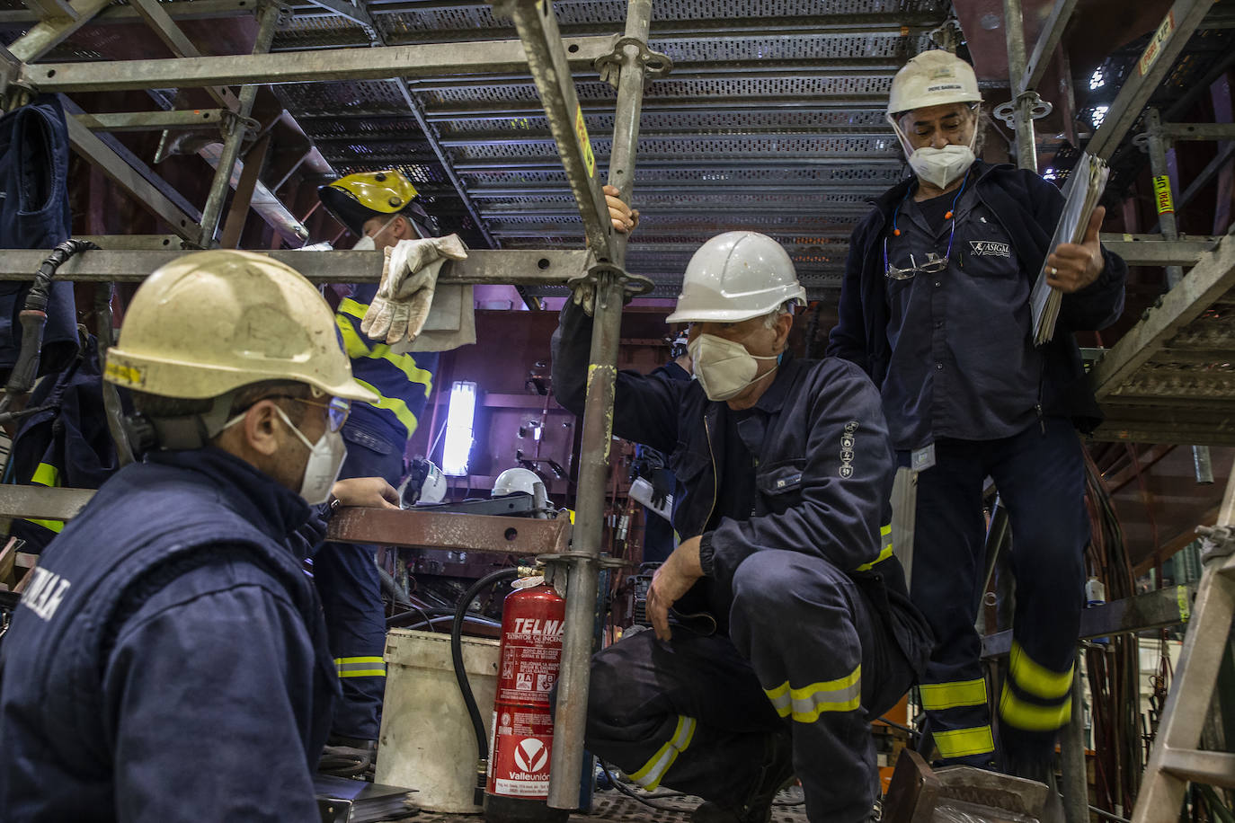 Fotos: El astillero de Navantia en Cartagena termina el submarino &#039;Isaac Peral&#039;