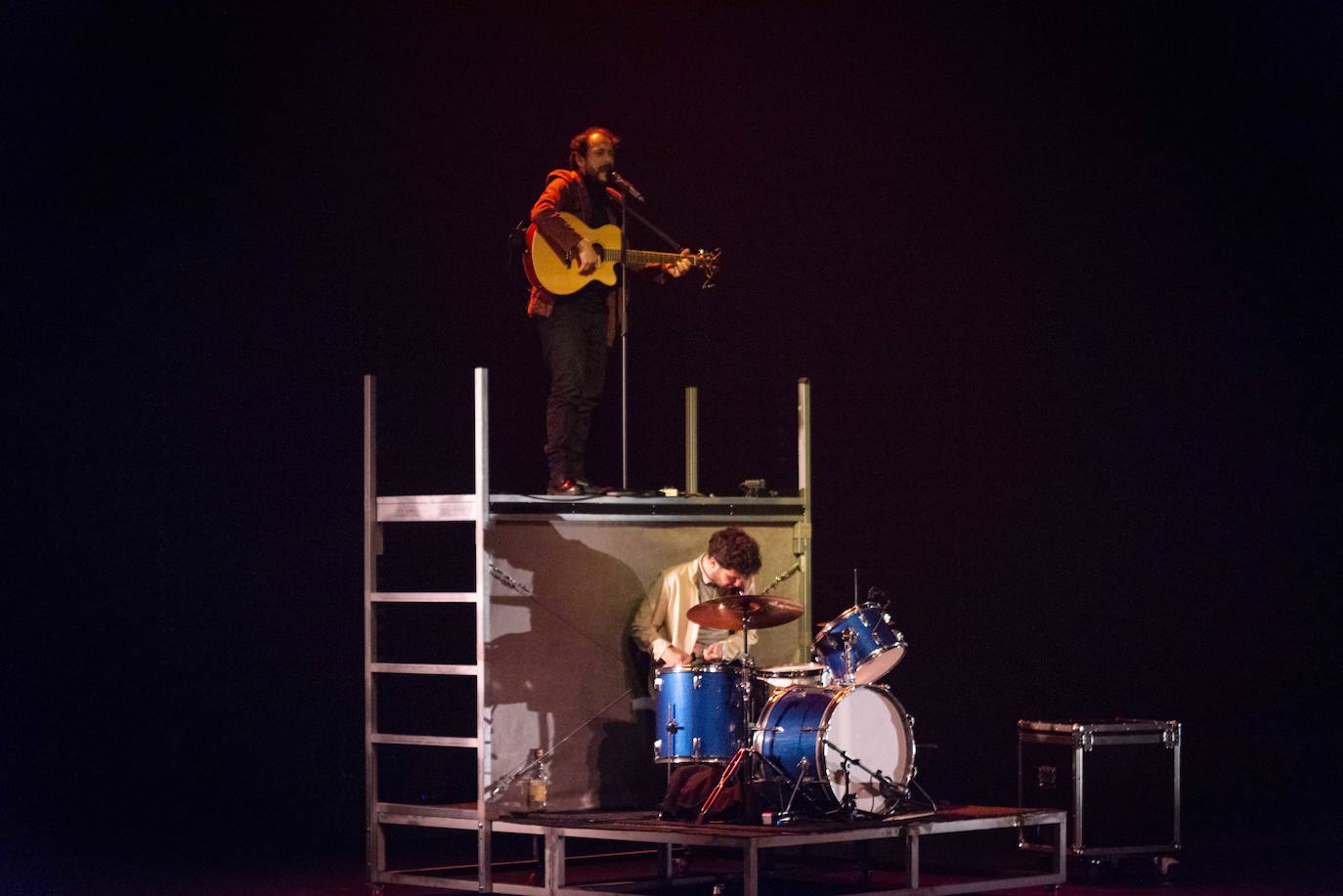 Fotos: Padre e hijo separados y unidos por la música