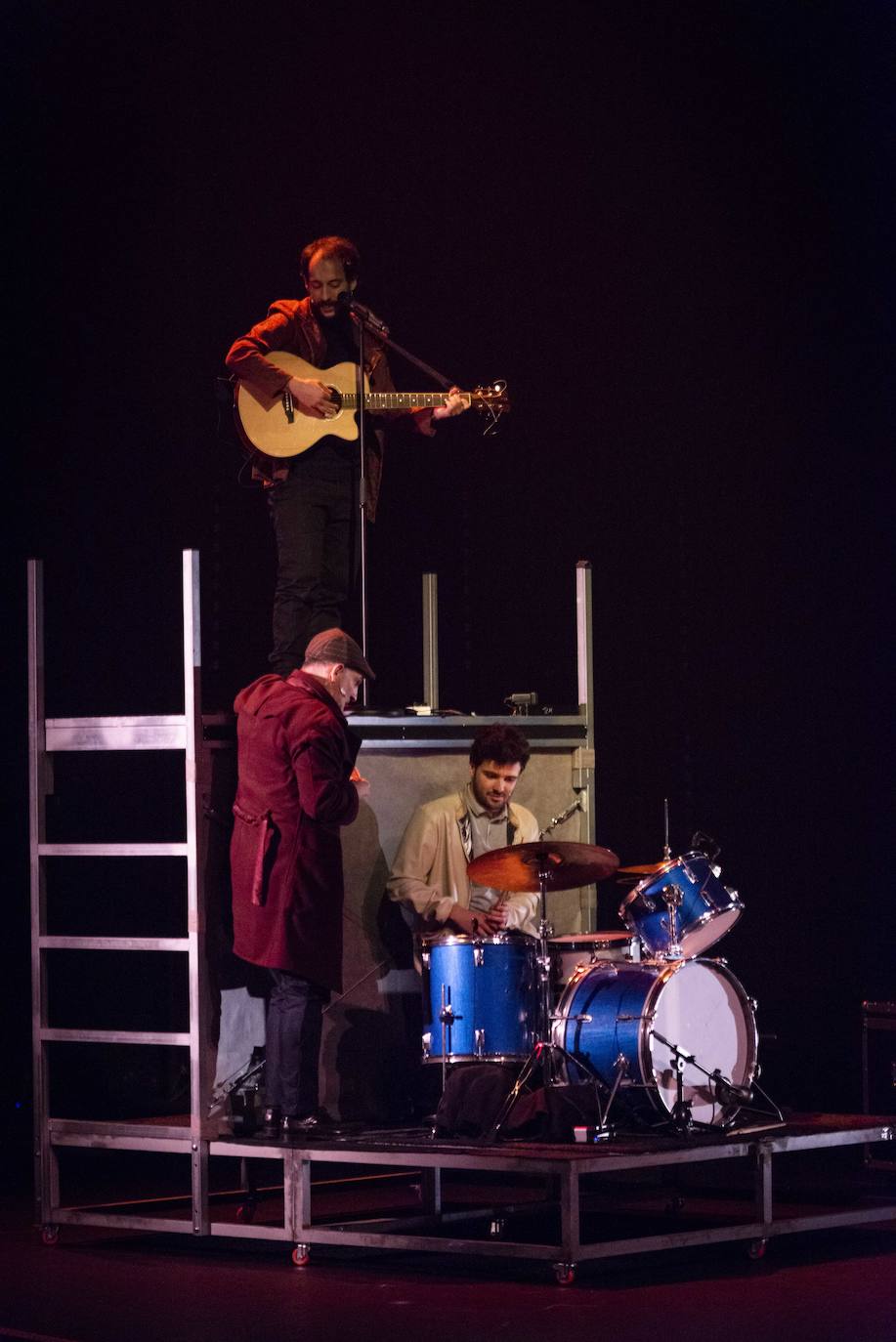 Fotos: Padre e hijo separados y unidos por la música
