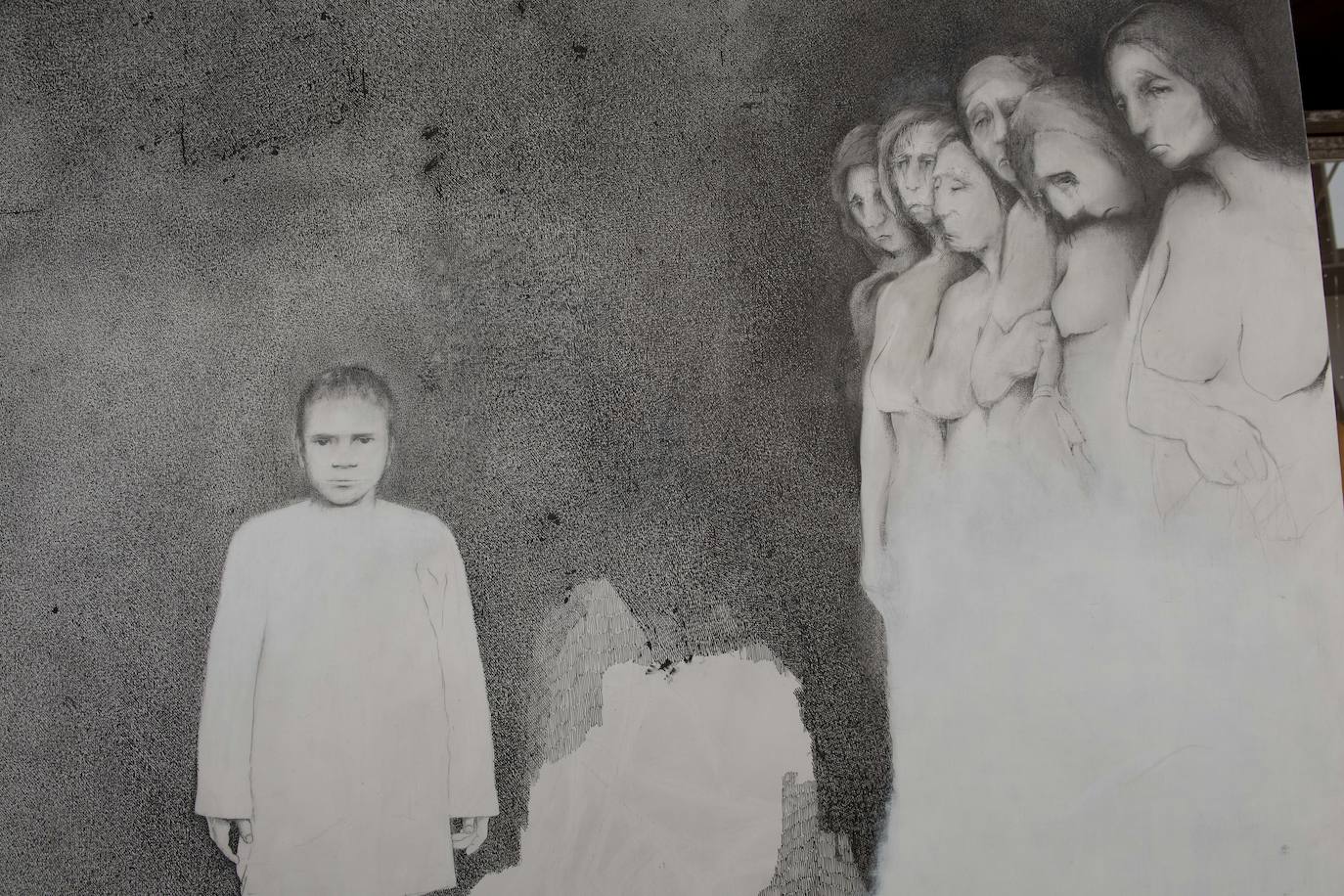 Fotos: Un maestro de la pintura por coronar