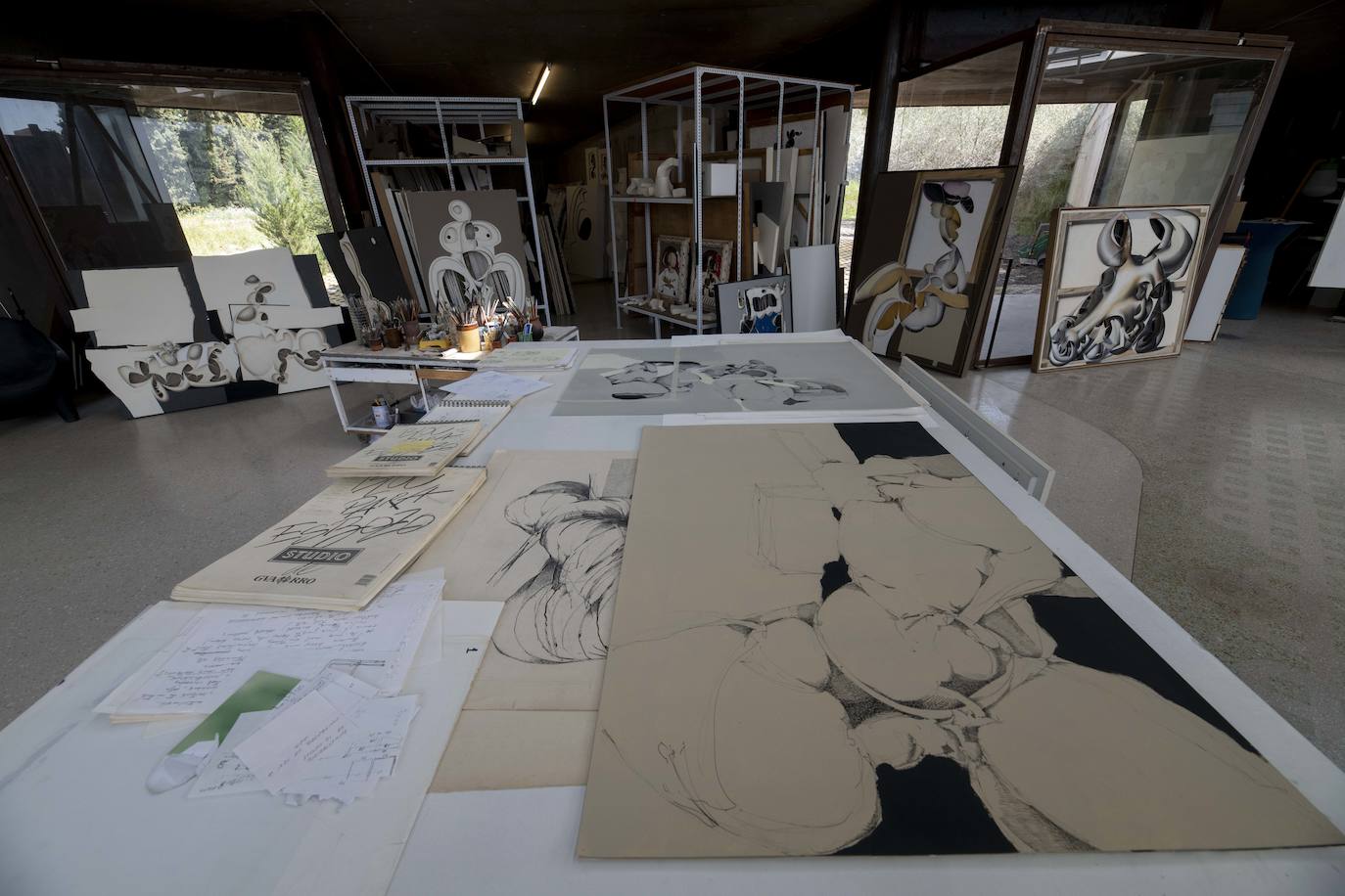 Fotos: Un maestro de la pintura por coronar