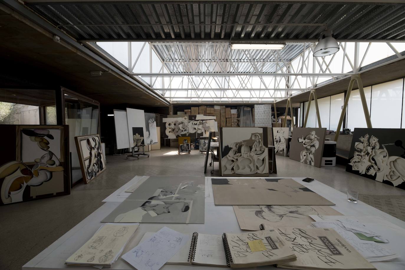 Fotos: Un maestro de la pintura por coronar