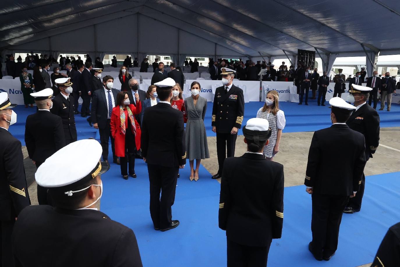 Fotos: La Familia Real visita Cartagena para la presentación del submarino &#039;Isaac Peral (S-81)&#039;