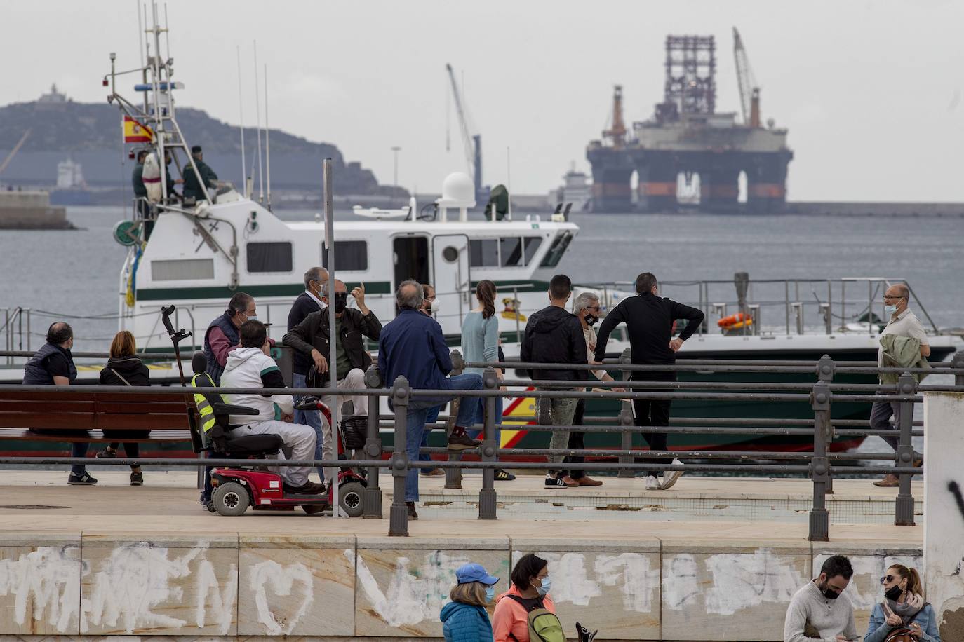 Fotos: Los Reyes asisten al acto de la puesta a flote del submarino &#039;Isaac Peral&#039; en Cartagena