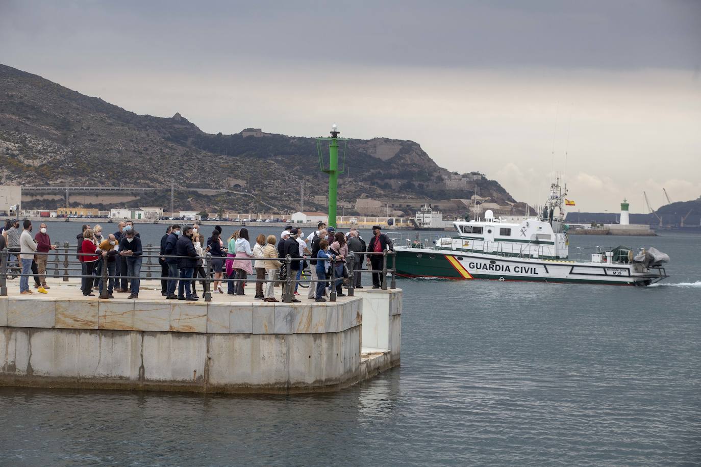 Fotos: Los Reyes asisten al acto de la puesta a flote del submarino &#039;Isaac Peral&#039; en Cartagena