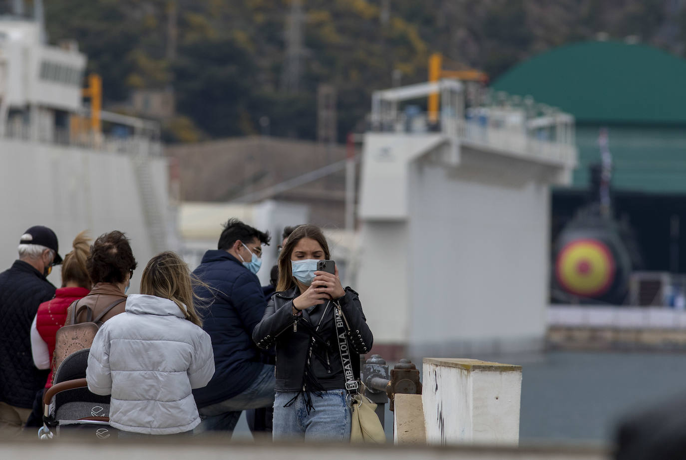 Fotos: Los Reyes asisten al acto de la puesta a flote del submarino &#039;Isaac Peral&#039; en Cartagena